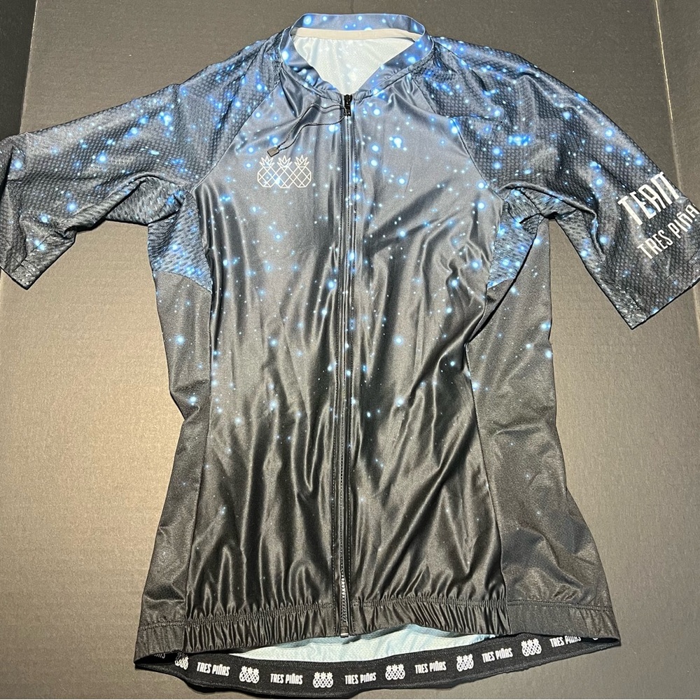 Black and Blue Cycling Jersey